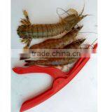 CY125 Shrimp Deveiner and Peeler Prawn Seafood Shell Curved Peeler thumbnail-2