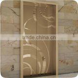Interior Stainless Steel Etching Pattern Elevator Cabin Decoration thumbnail-1
