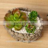 Imitation Stone Resin Small Garden Flower Pot thumbnail-1