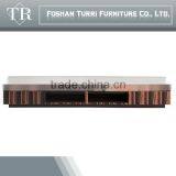 Green MDF Coffee Table With Natural Stone Travertine thumbnail-3