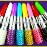 Promotional Lip Rouge Craft Ball Point Pen With Diamond thumbnail-1