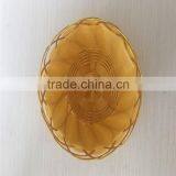 Beautiful Plastic Rattan Storage Basket for Supermarket thumbnail-5