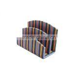 Fashional Colourful Faux Leather Desk Mail Holder Organizer thumbnail-3