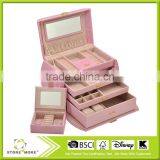 High Quality Crocodile Faux Leather Jewelry Box thumbnail-1