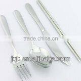 Stainless Steel 430 Fish Knife and Spoon Sets for Traveling Using and Gift thumbnail-1