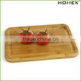 Bamboo Vegetable Cutting Boards With Groove Homex_BSCI Factory thumbnail-1