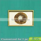 Framed Handmade Agate 3d Shadow Box Wall Art thumbnail-2