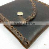 Crazy Horse Leather Atm Card Holder or Credit Card Holder Leather for Men thumbnail-3