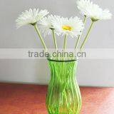 Creative Vertical Stripes Classic Transparent Glass Vase thumbnail-1