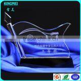 Wholesale Clear Blank Crystal Award Trophy Golden Star Glass Trophy thumbnail-6