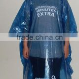 Suzhou one-off poncho/rain coat, customized logo rain coat LS Eplus