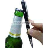2016 New Design Pen Bottle Opener, Advertising Creative Custom Logo Wine Opener