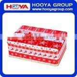 Customized Tin Box, Tea Rectangle Storage Box, Chrismas Tin Box For Cookies, thumbnail-2