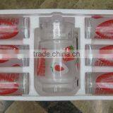 JK036 7pcs Glass Drinking Set With Deco thumbnail-2