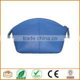 Leather Cosmetic Pouch Cobalt thumbnail-1
