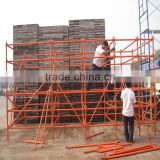 ringlock system scaffolding standard with spigot