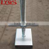 Hollow Scaffolding Base Jack With U Head for Ringlock Scaffolding System