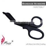 Black Non-Stick Fluoride Coated EMT Trauma Shears and Utility Bandage Scissors thumbnail-1