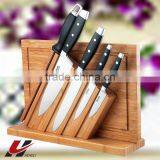Kitchen Knives Set With Bamboo Knife Block thumbnail-1