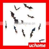 UCHOME Fashional Halloween Bat Wall Sticker/Halloween Wall Decals Home /Decor Removable Wall Sticker thumbnail-3