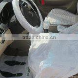 Disposable Car Maintance Kit Plastic Seat Cover 5 in 1 Kit thumbnail-3