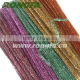 5mm x 12 inch creative toys metallic chenille wire stem