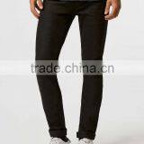 Black Twill Stretch Skinny Chinos New Fashion Men's Solid Slim Fit Cotton Casual Pants Trousers thumbnail-2