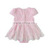 New Style Baby Flower Dresses Girl Baby Romper With Skirts thumbnail-3