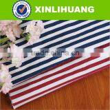 Sale 140gsm Woven 100 Cotton Fabric Stripe Fabric for Garment thumbnail-1