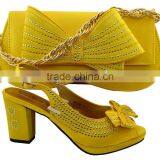 TOP Quality Popular Comfortable Cheap Price Italian Party Lady Shoes and Matching Bags With Exquisite Workmanship MG1092 thumbnail-1