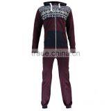 New Arrival 100% Cotton Fleece Custom Overall Adult Heated Onesie thumbnail-2