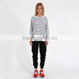 China Suppliers Black Plain Sweat Pants Ladies Jogger Trousers for Women thumbnail-2