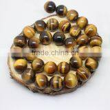 A Grade Natural Round Yellow Tiger Eye Bead Strand 4-12mm Yellow Tiger Eye Stone Beaded for Beaded Jewelry thumbnail-6