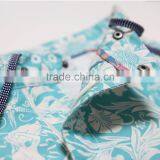 Summer Fashion Sea Vintage Swim Shorts Water Drainage Zip Fly Mens Swim Wear Custom Quick Drying Recycled Polyester Material thumbnail-6