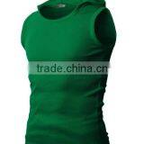 OEM New Design Cotton Plain Mens Gilet With Hood thumbnail-6