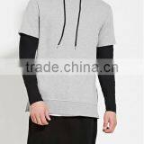 Fashion Mens Short Sleeve Sports Hoodies thumbnail-1