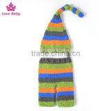Wholesale Rainbow Stripe Crochet Baby Photo Prop Outfit LBP20160218-28 thumbnail-2