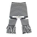 Boutique Kids Clothing Wholesale Triple Ruffle Pants for Girls Chevron Ruffle Pants thumbnail-1