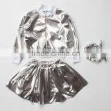 ShiJ Silver Jacket Skirt Headband 3pcs Kid Clothes thumbnail-2