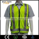 Reflective Tepe hi Vis Red Visible Photographer LED Vest Jacket thumbnail-6