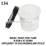 Plastic Paint Wash Tool, Painting Wash Tray, Plastic Brush Washer, Plastic Washing Barrel, Wash Basin thumbnail-6