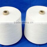 china 100 polyester ring spun yarn pure virgin with best price and quality