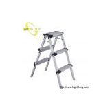 Aluminium folded Double side house ladder stool(HD-103)