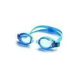 Custom Made Fashion Man Swim Goggles With PC Lenses, Blue Color for Children, Kids thumbnail-1