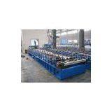0.6-1.6 mm Metal Deck Forming Machine With Product Run Out Table / Auto-stacker