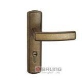 Boutique Copper Door Lock Retro Brass Door Lock Palace Luxury Gate Lock thumbnail-1