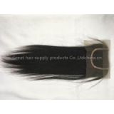 12 inch straight swiss lace closure base size 4*4 inch