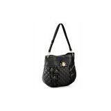 A1400 Embroidery Cross Black Single Handle Totes Bag thumbnail-1