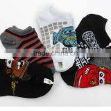 Stock Children's Ankle Socks With Cartoon Pictures Wholesale Mix Design