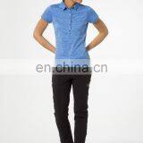 New Design Ladies Dry Fit 100% Polyester Polo Shirts for Hiking thumbnail-6